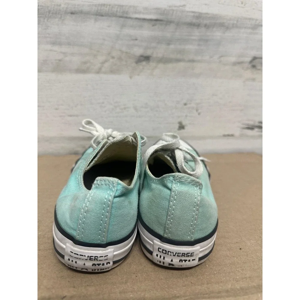 Converse Chuck Taylor All Star Kids Size 3 Mint‎ Green Low Top Sneakers